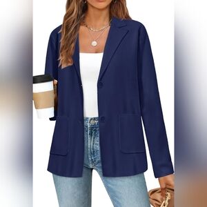 MEROKEETY Women's Long Sleeve Cardigan